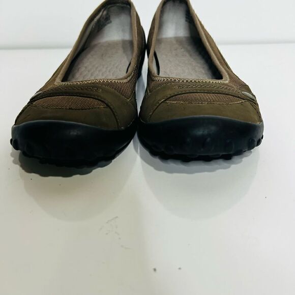 Pr!vo by Clarks Comfort Slip On Shoes Gray Beige - Picture 4 of 12